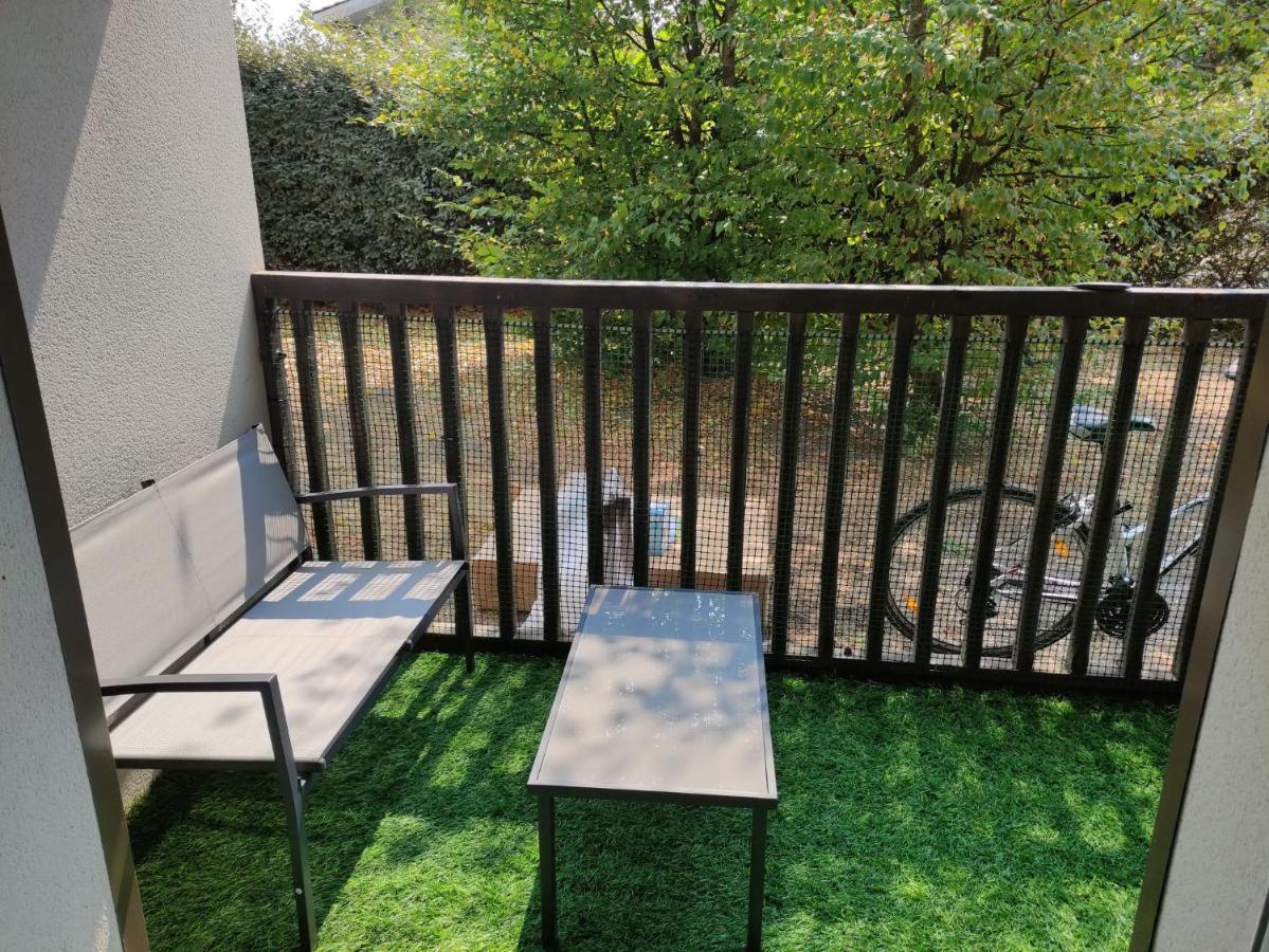Superbe Appartement En Rez-De-Jardin A Lanton Exteriér fotografie