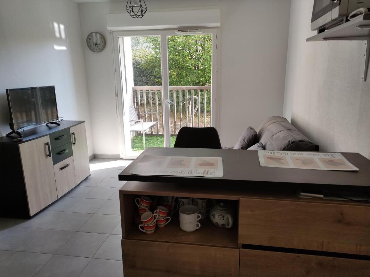 Superbe Appartement En Rez-De-Jardin A Lanton Exteriér fotografie